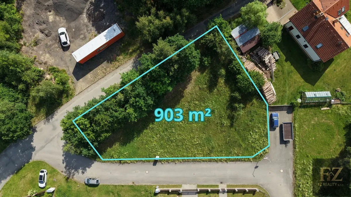 Prodej pozemku 903 m², Borotín u Tábora