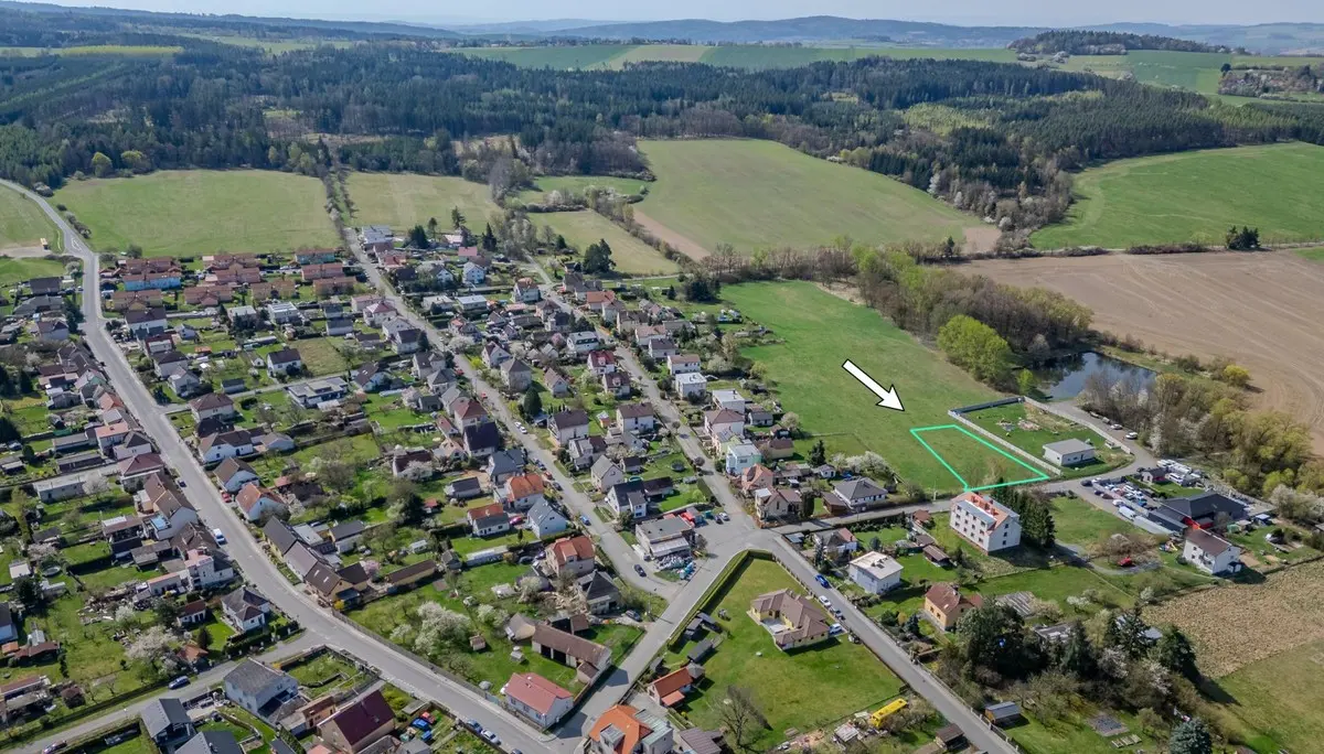 Prodej pozemku 1537 m², Spálené Poříčí