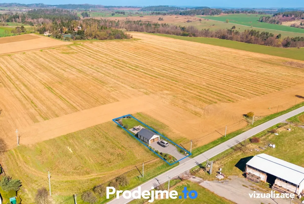 Prodej pozemku 1118 m², Budišov · okres Třebíč