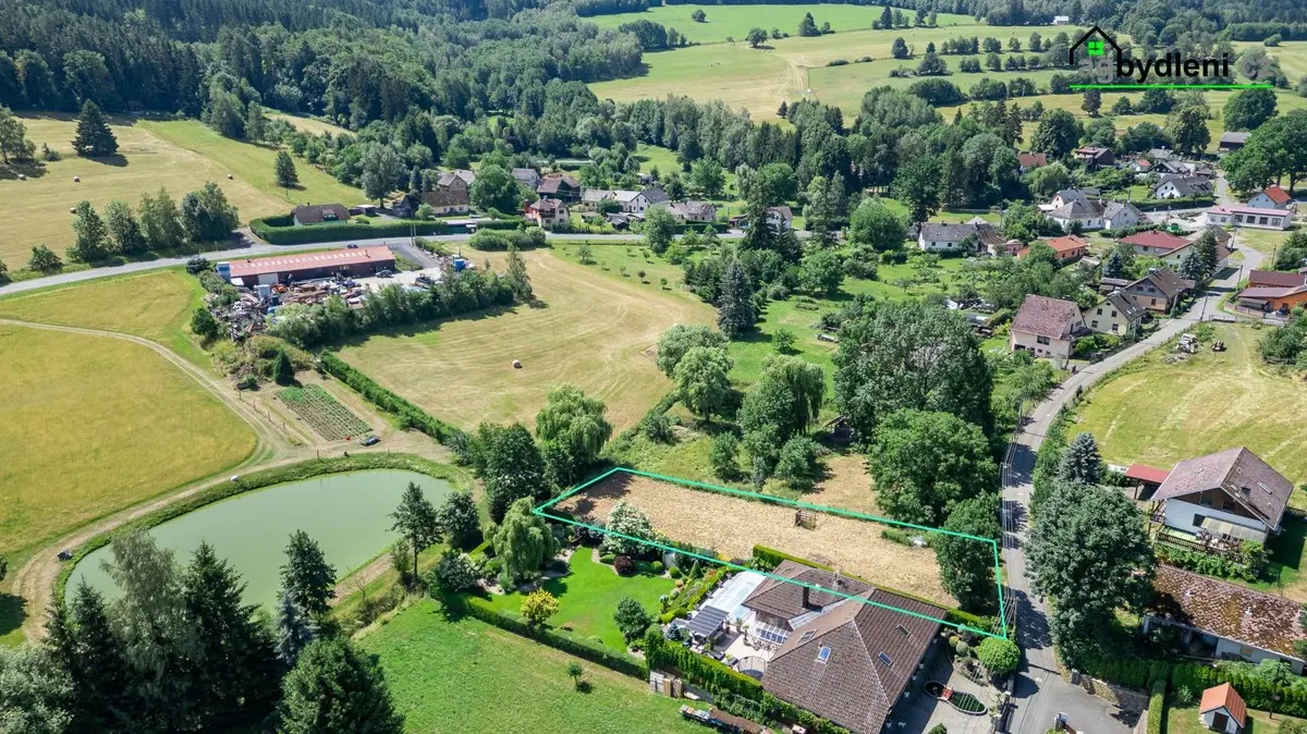 Prodej pozemku 1205 m², Skelná Huť · Chudenín
