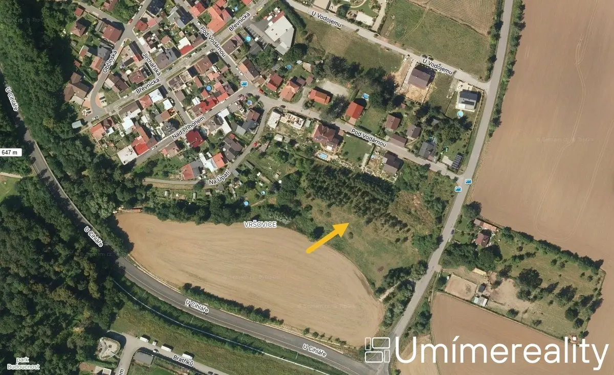 Prodej pozemku 9522 m², Havlíčkův Brod