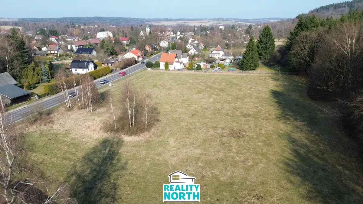 Prodej pozemku 3658 m², Rybniště · okres Děčín