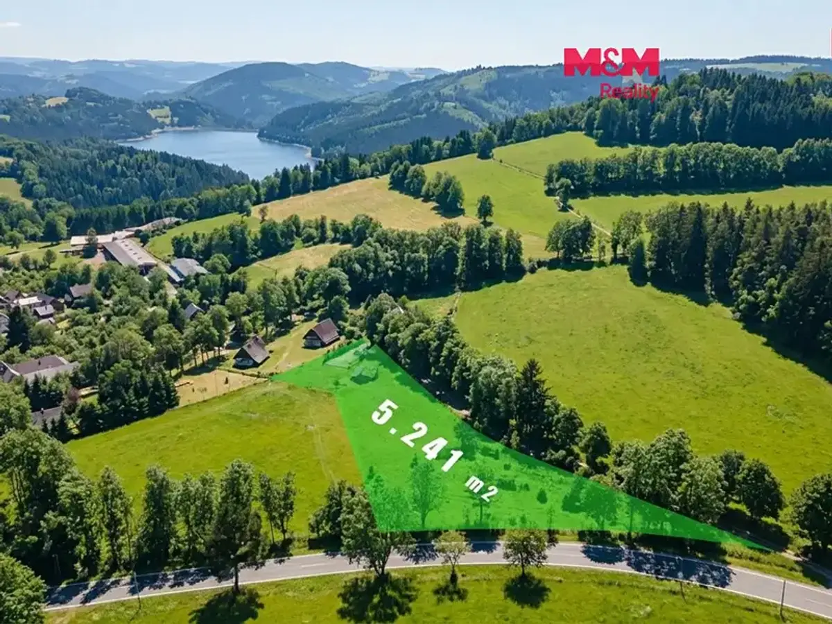 Prodej pozemku 5241 m², Dalečín · okres Žďár nad Sázavou