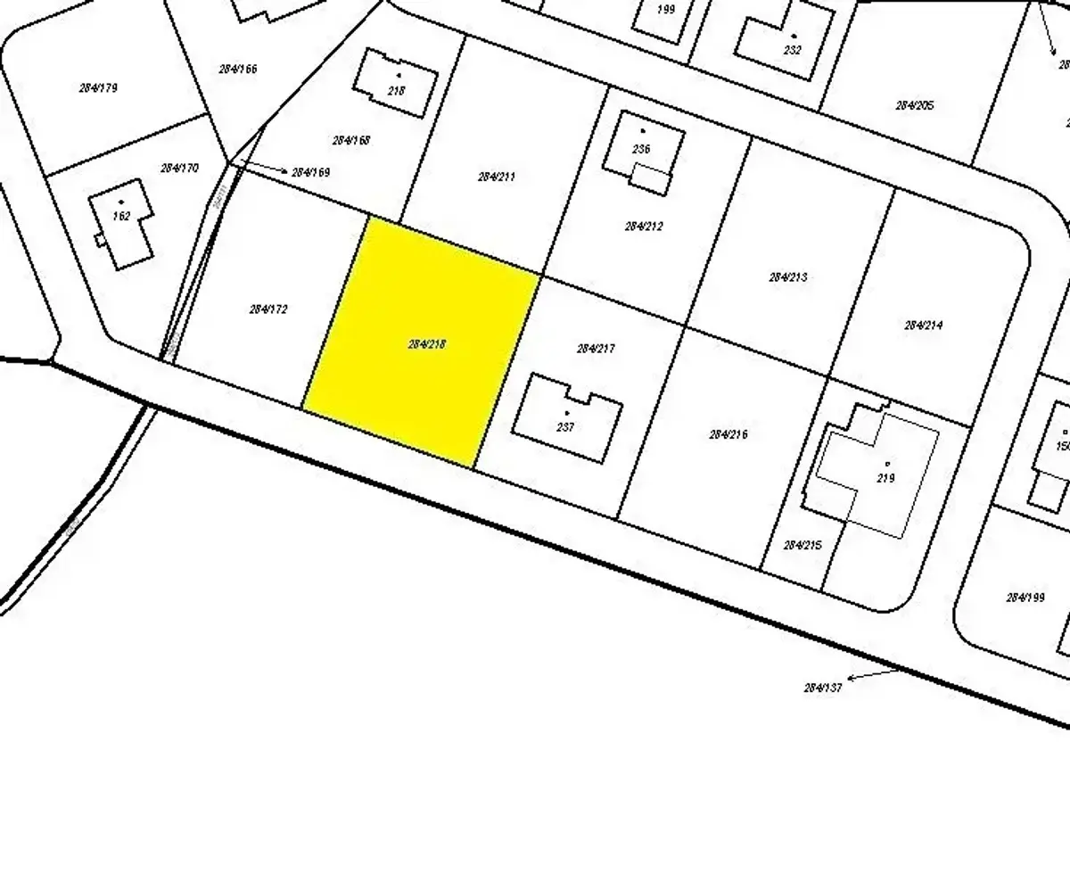 Prodej pozemku 1249 m², Bavoryně · okres Beroun