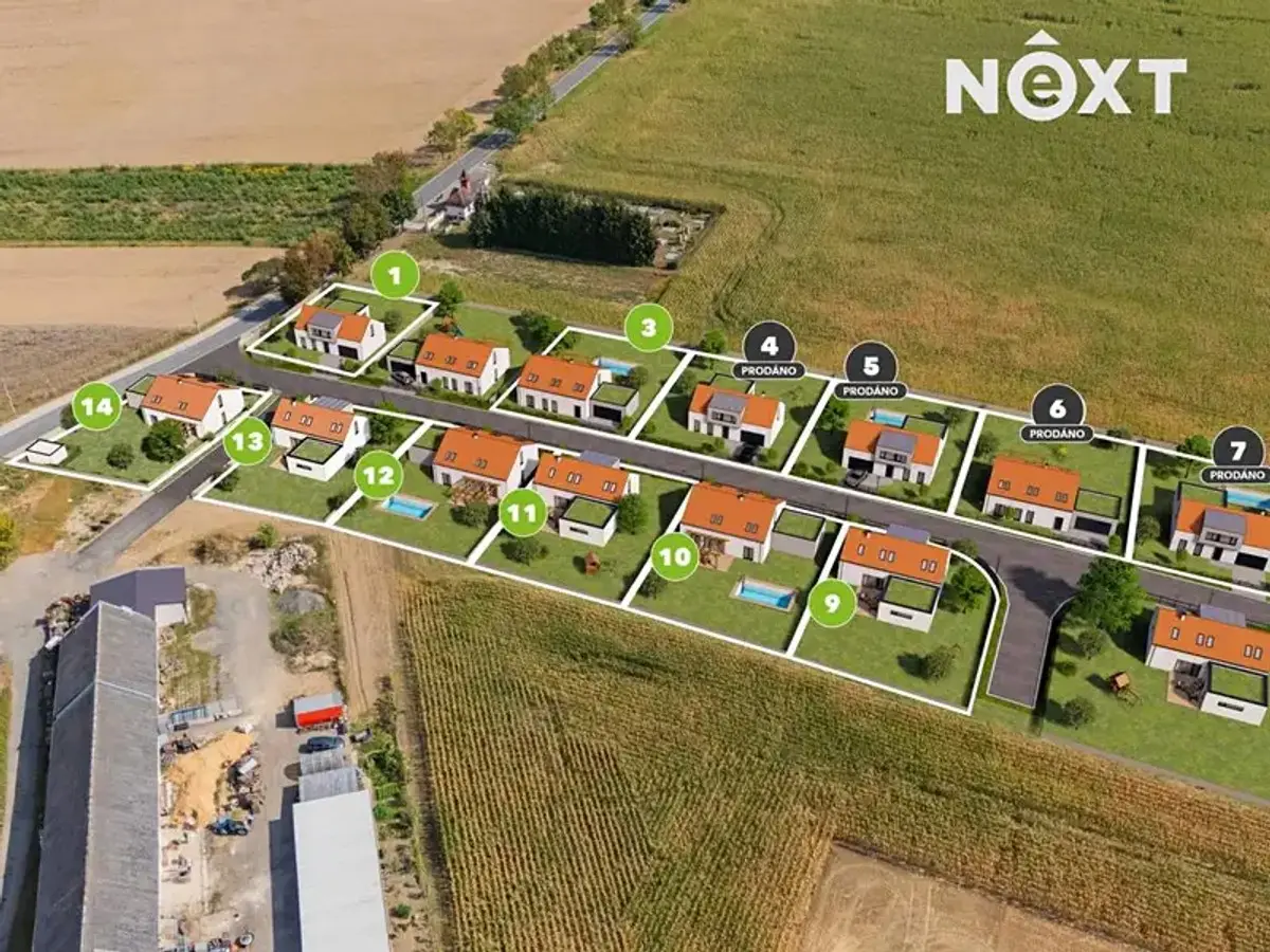 Prodej pozemku 1092 m², Stavenice · okres Šumperk