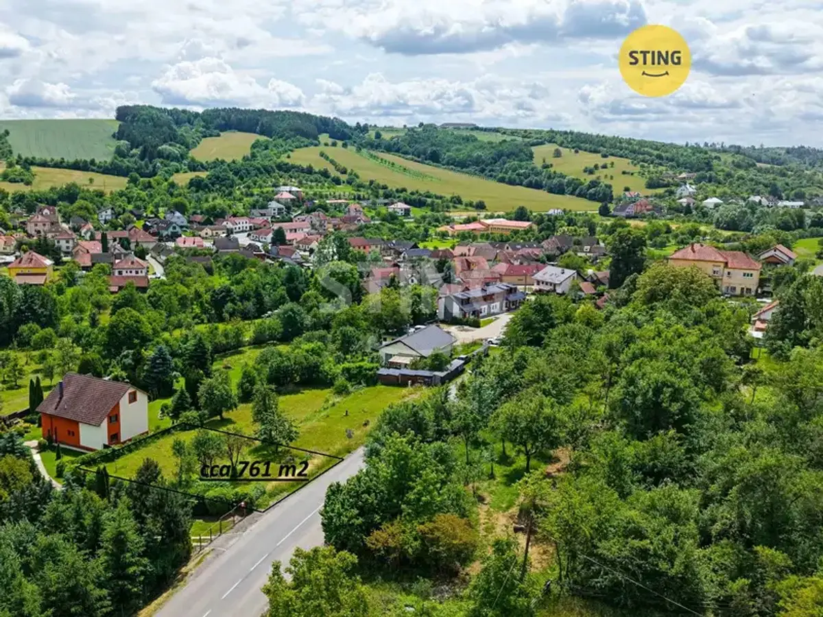 Prodej pozemku 761 m², Ludkovice · okres Zlín