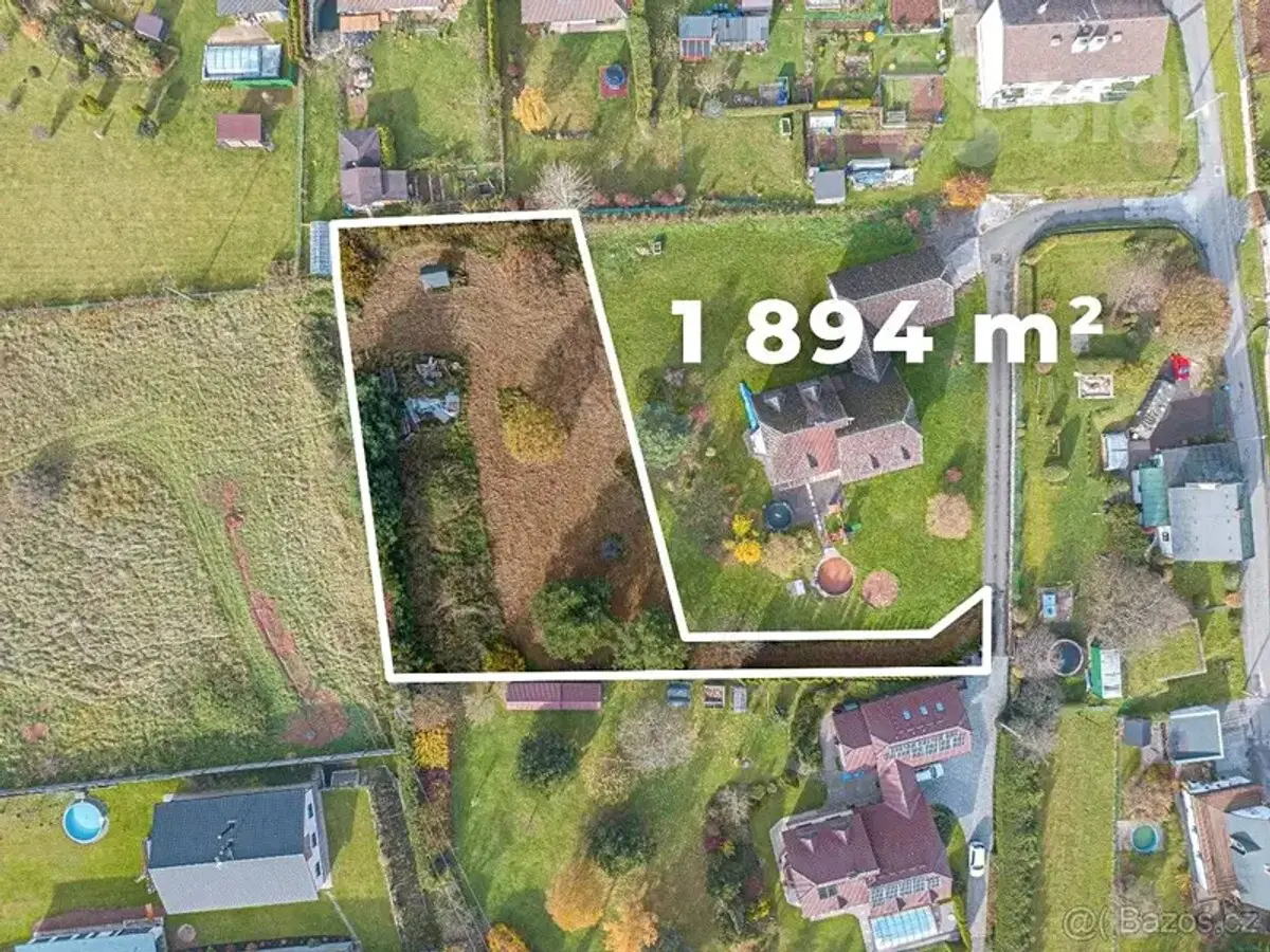 Prodej pozemku 1894 m², Volanov · Trutnov