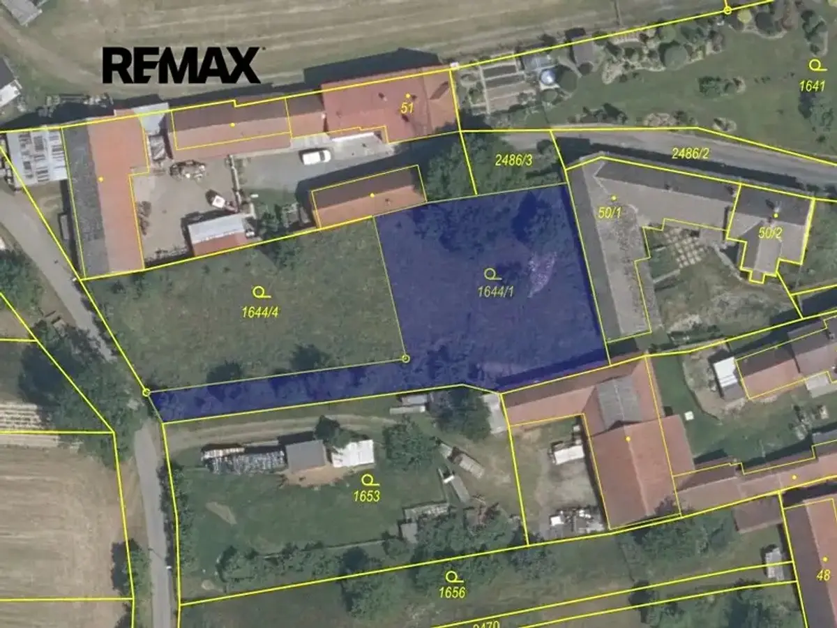 Prodej pozemku 1087 m², Bernartice u Dolních Kralovic · Bernartice