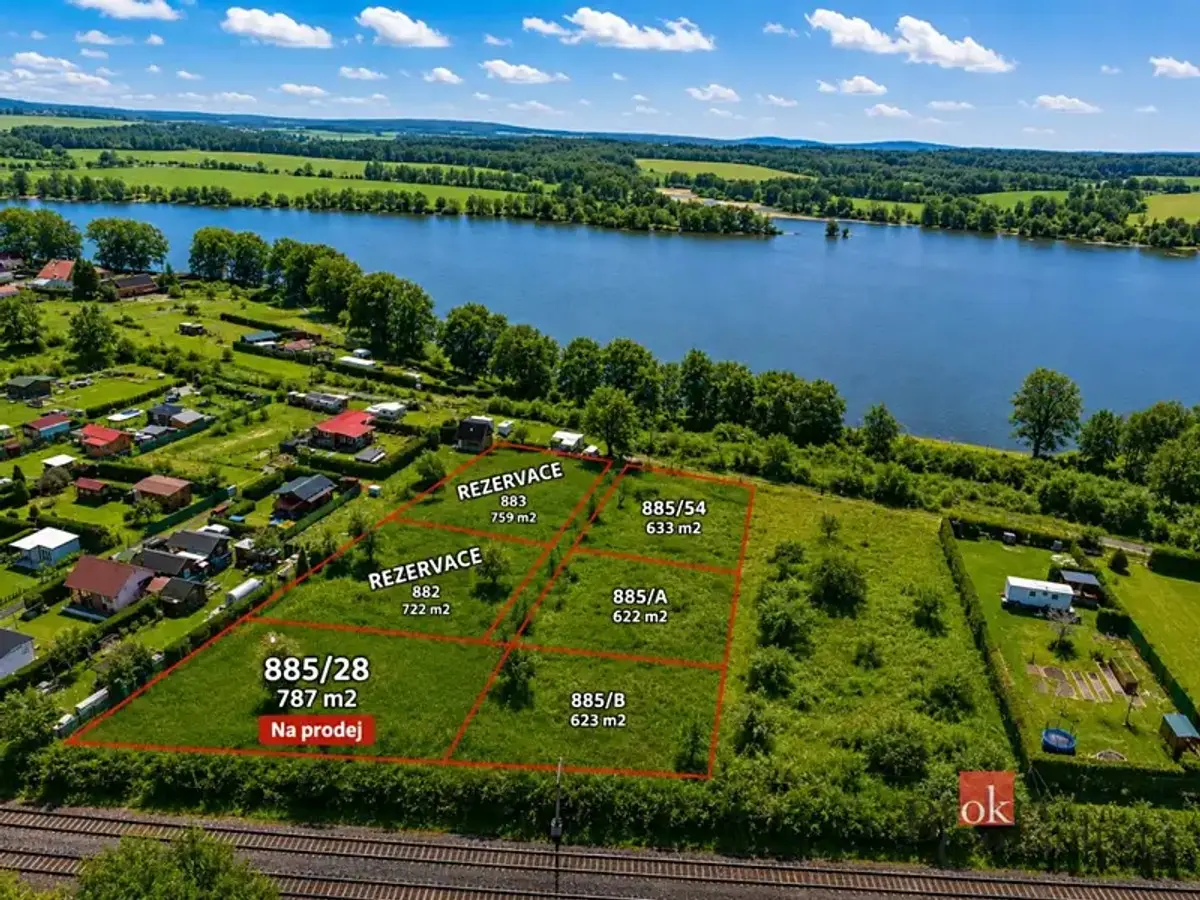 Prodej pozemku 787 m², U Přehrady · Podhrad · Cheb