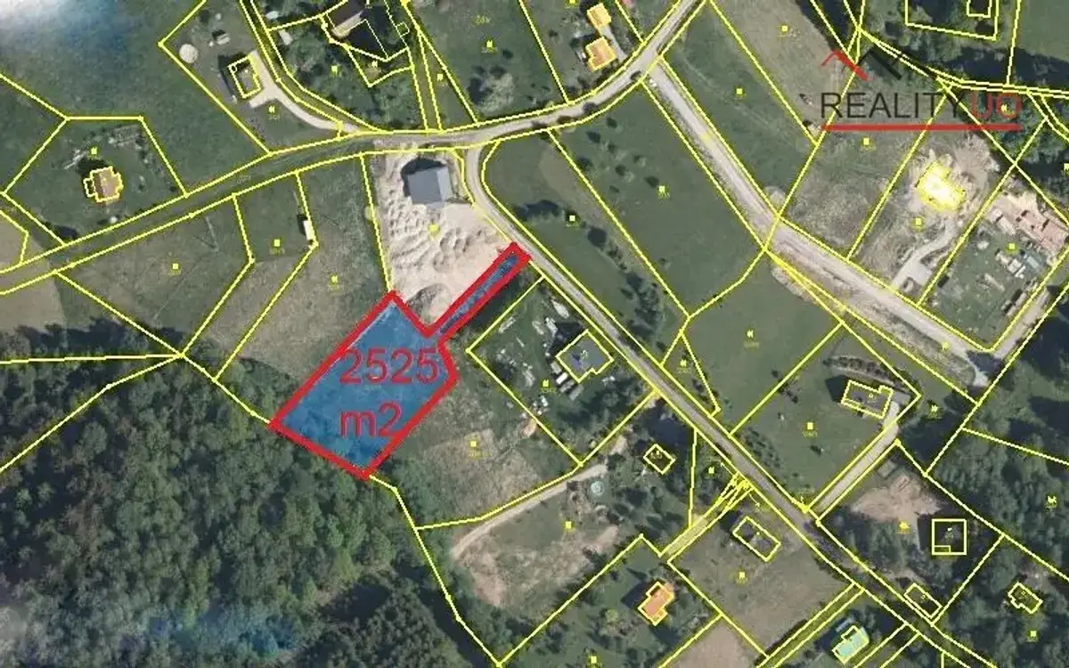 Prodej pozemku 2525 m², Liberk · okres Rychnov nad Kněžnou