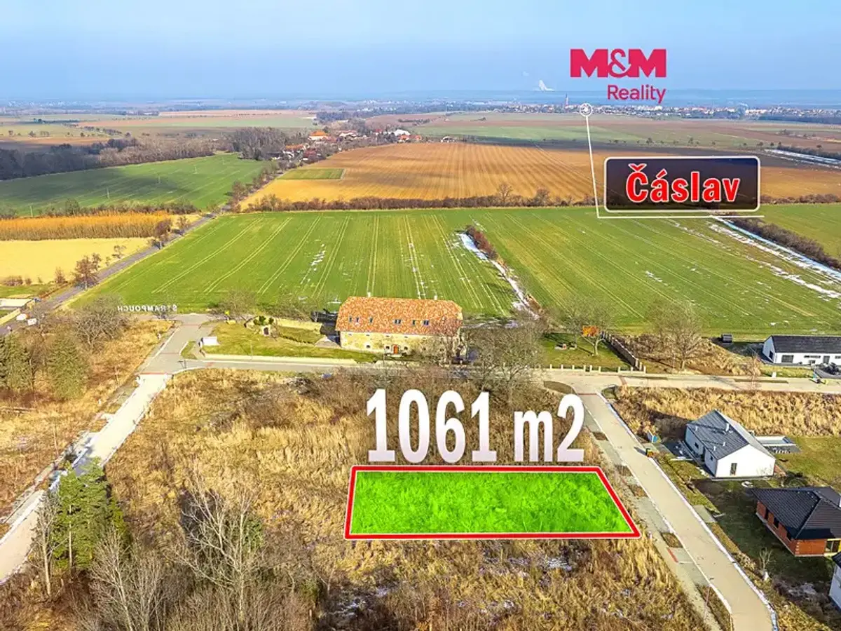 Prodej pozemku 1061 m², Žáky · okres Kutná Hora