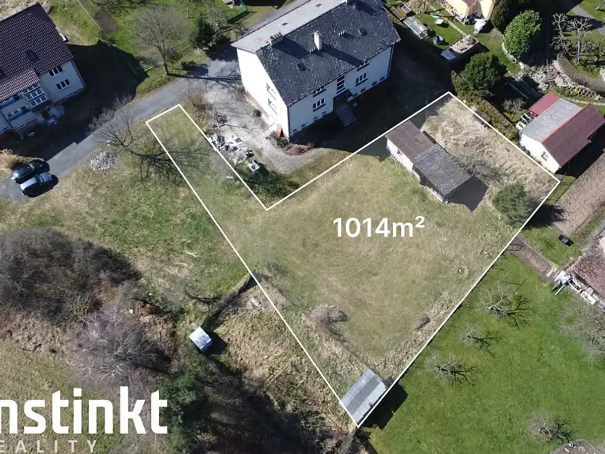 Prodej pozemku 1014 m², Dlažov · okres Klatovy