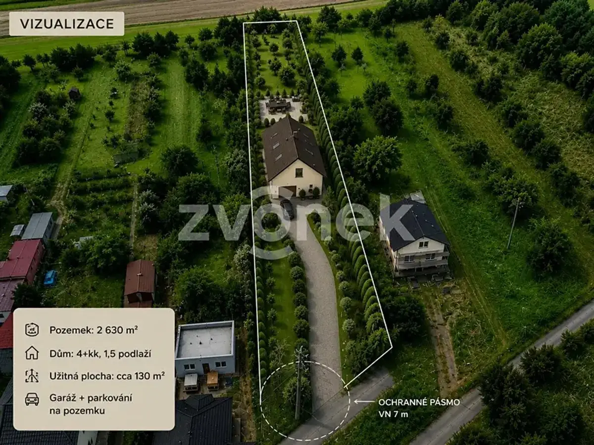 Prodej pozemku 2630 m², Zlín · okres Zlín
