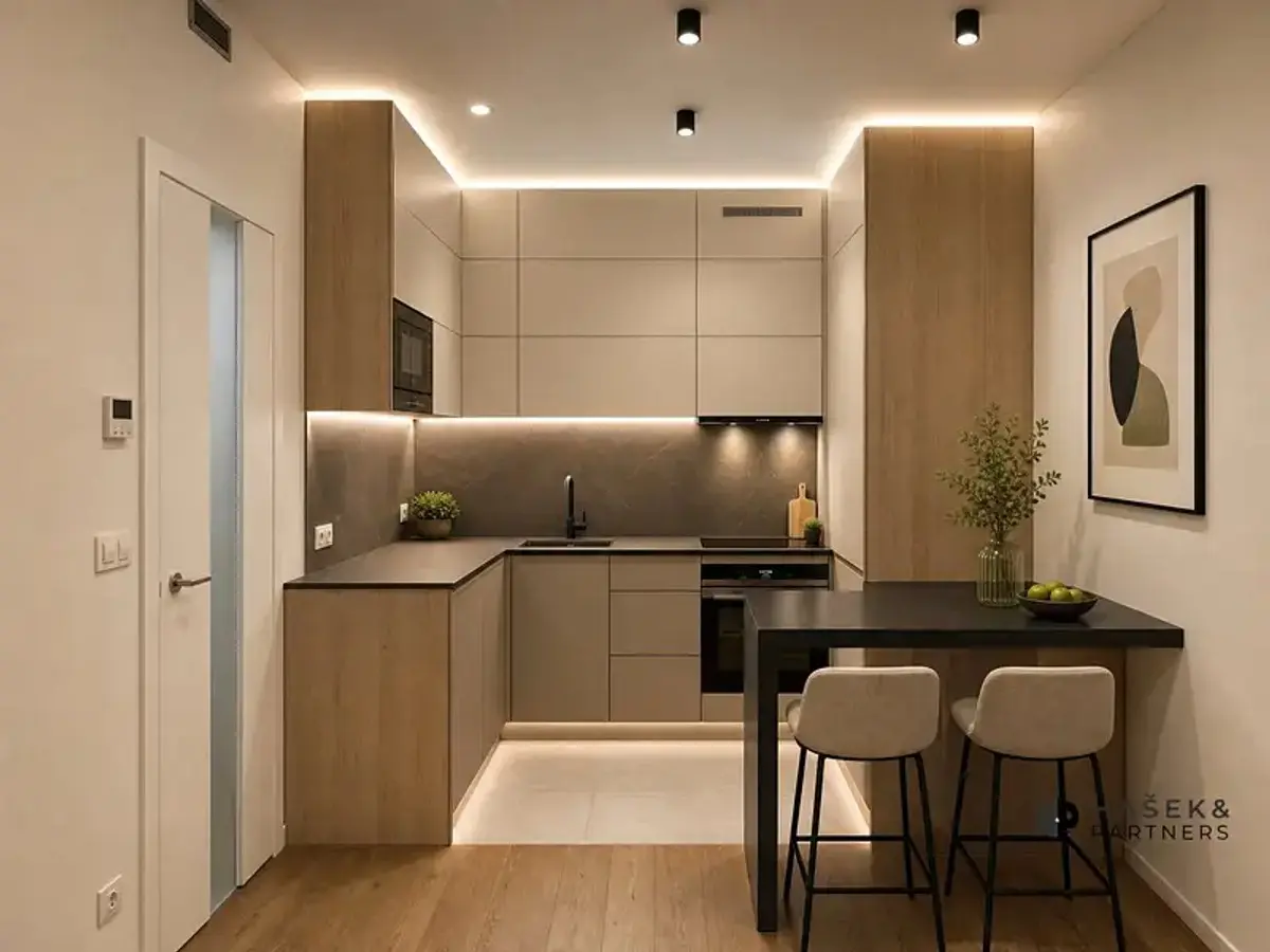 Prodej bytu 2+kk 48 m², Bassova · Vysočany