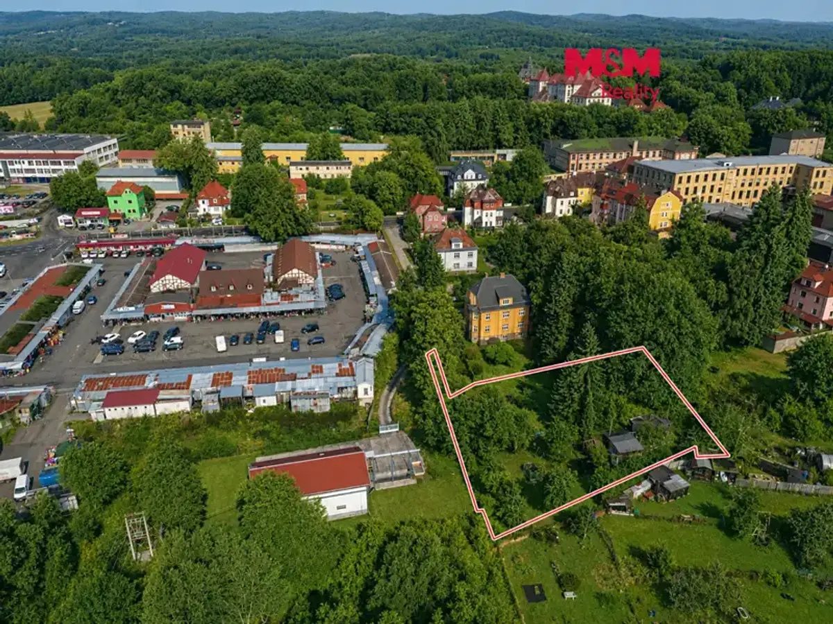 Prodej pozemku 1683 m², Aš · okres Cheb