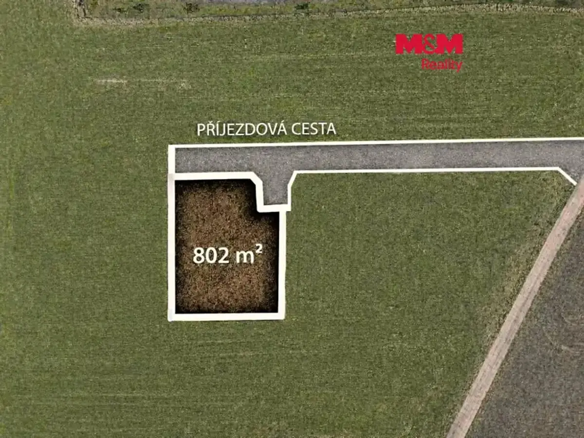 Prodej pozemku 802 m², Přelovice · okres Pardubice