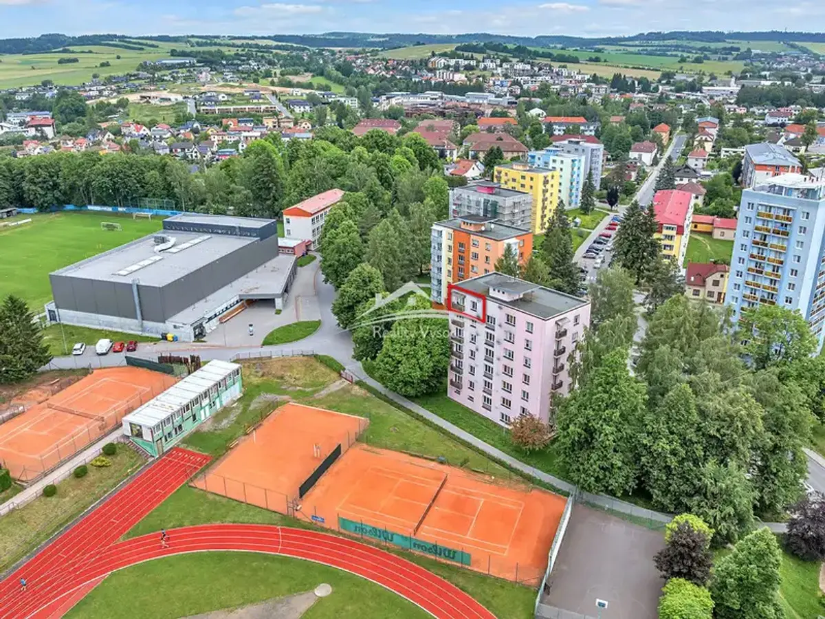 Prodej bytu 3+1 56 m², Tyršova · Nové Město na Moravě