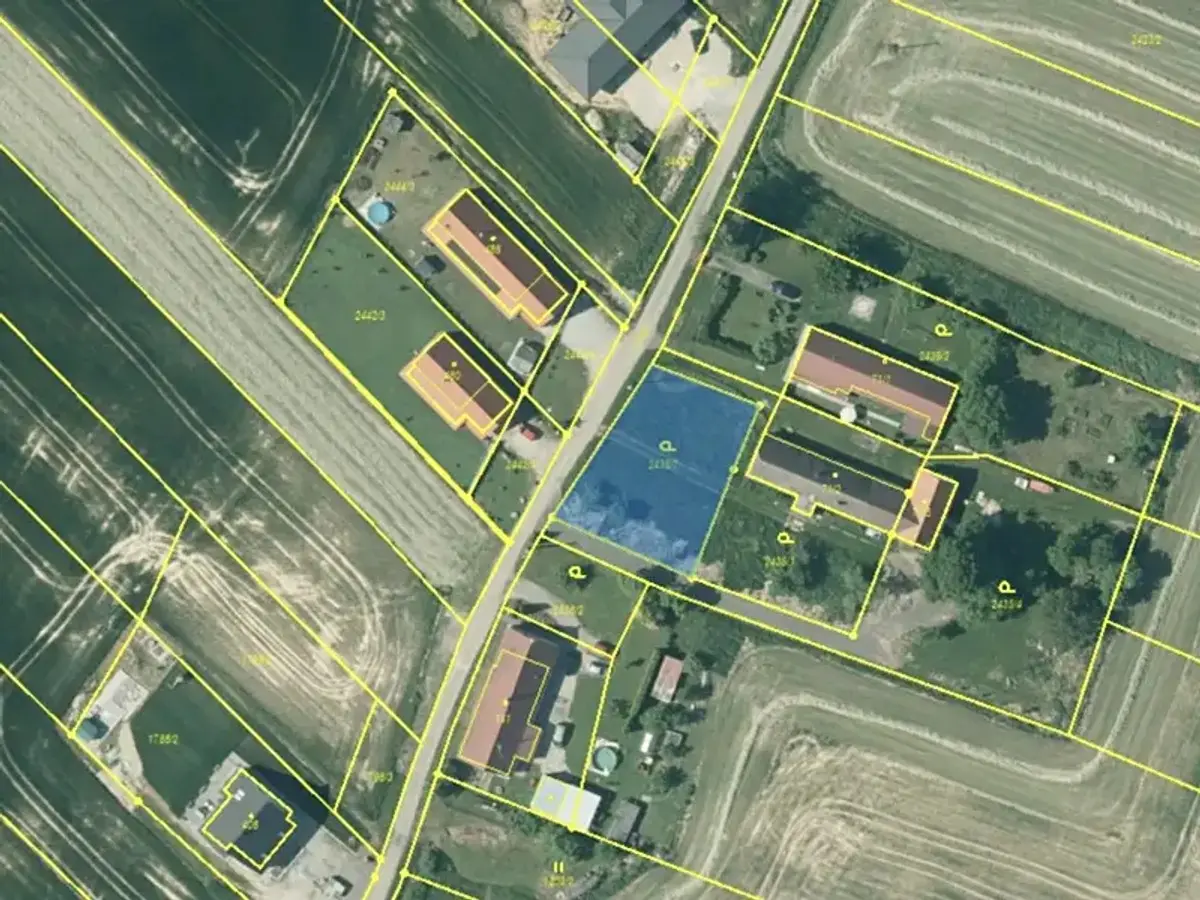 Prodej pozemku 711 m², Třeboňská · Štěpánovice u Českých Budějovic · Štěpánovice