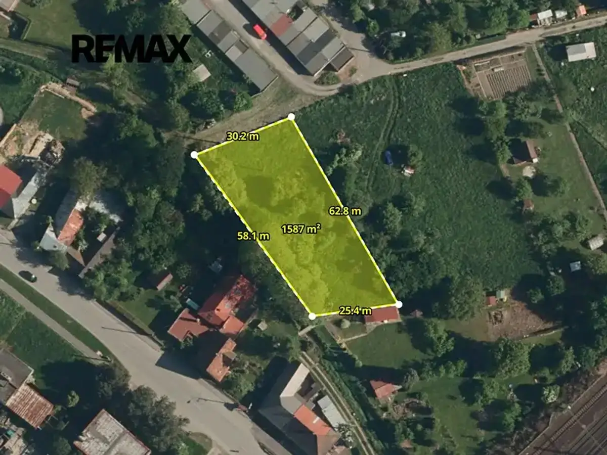 Prodej pozemku 1587 m², Suchdol nad Odrou · okres Nový Jičín