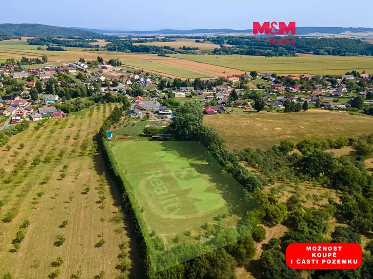 Prodej pozemku 9717 m², Kunčina
