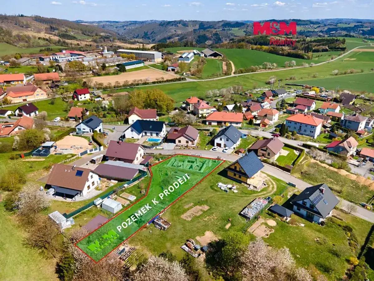 Prodej pozemku 1202 m², Ždánice · okres Žďár nad Sázavou