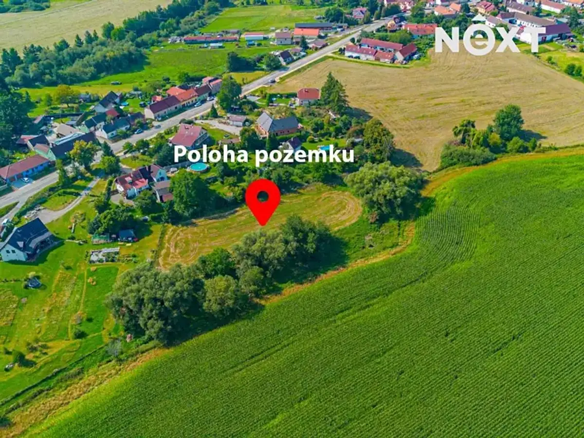 Prodej pozemku 5264 m², Vitín · okres České Budějovice