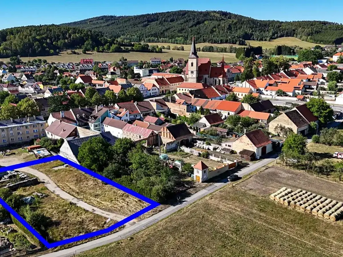 Prodej pozemku 1961 m², Chvalšiny · okres Český Krumlov