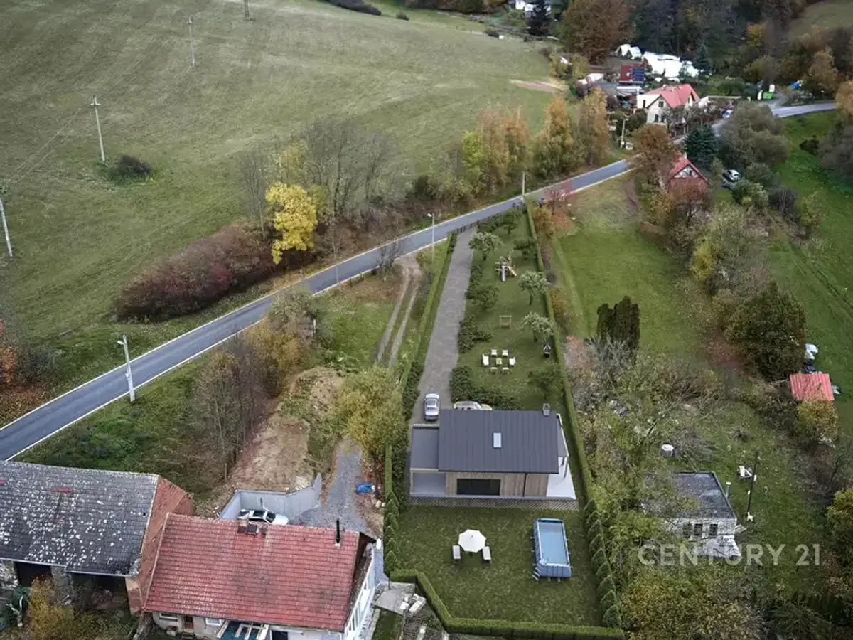 Prodej pozemku 1780 m², Kaliště u Ondřejova · Kaliště