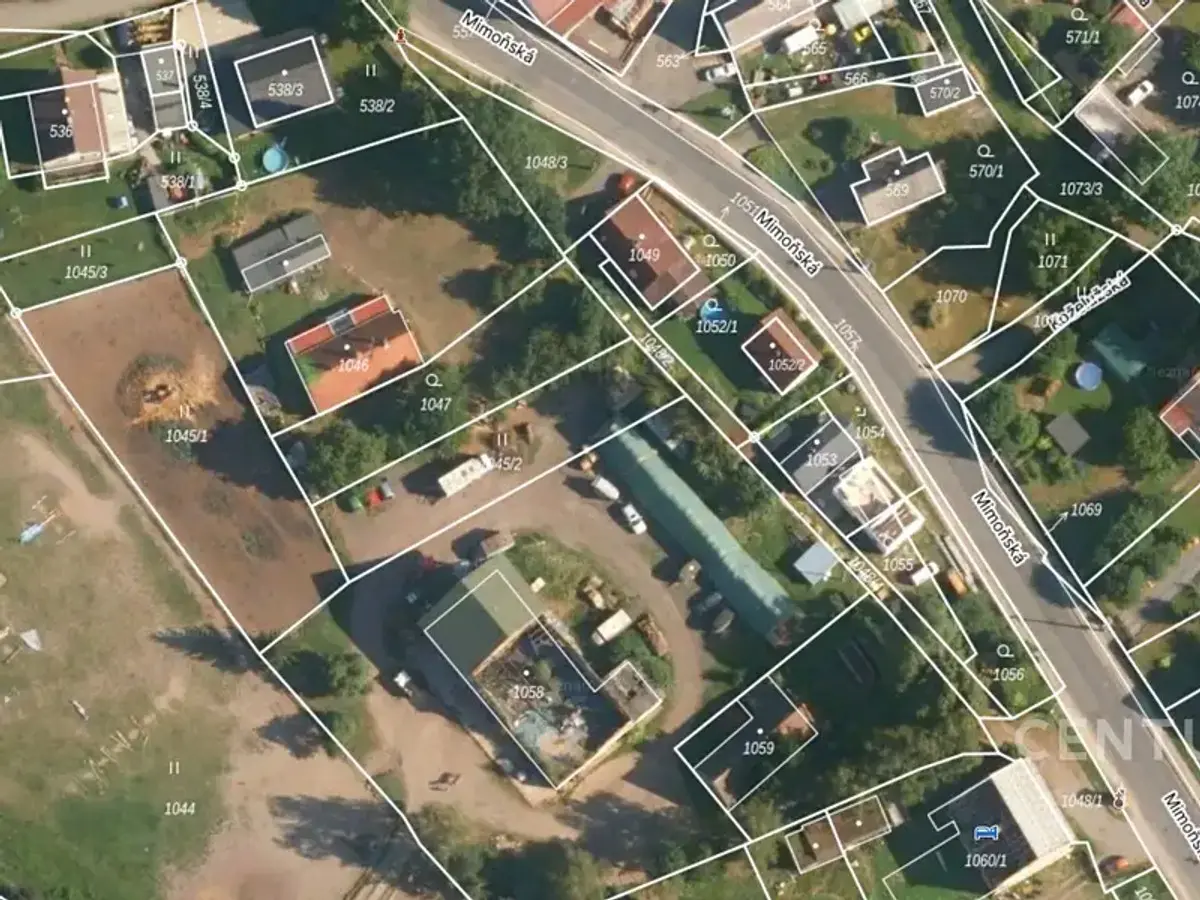 Prodej pozemku 7311 m², Mimoňská · Zákupy