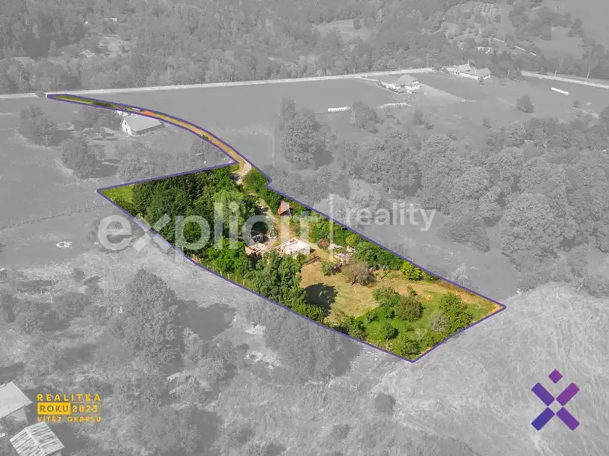 Prodej pozemku 5708 m², Žítková · okres Uherské Hradiště