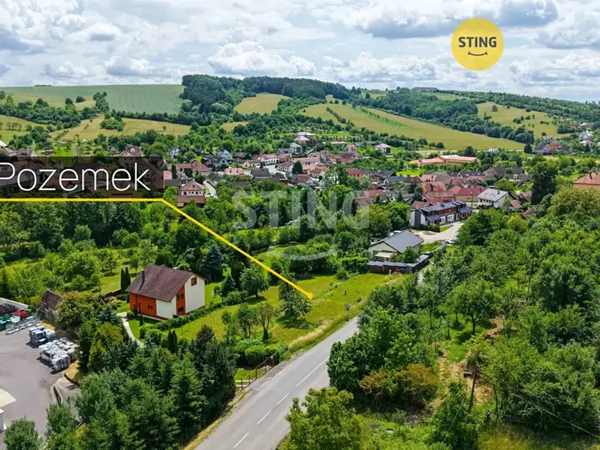 Prodej pozemku 1750 m², Ludkovice · okres Zlín