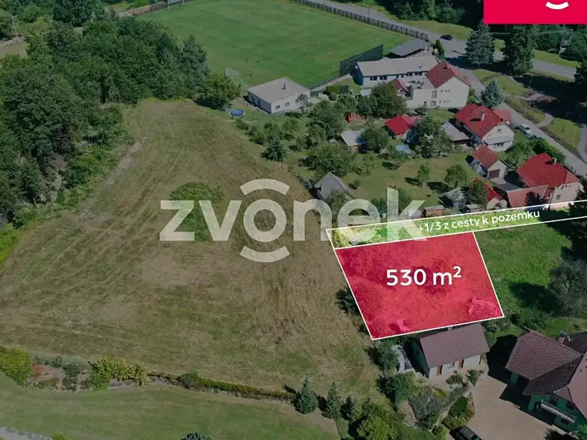 Prodej pozemku 923 m², Březůvky · okres Zlín