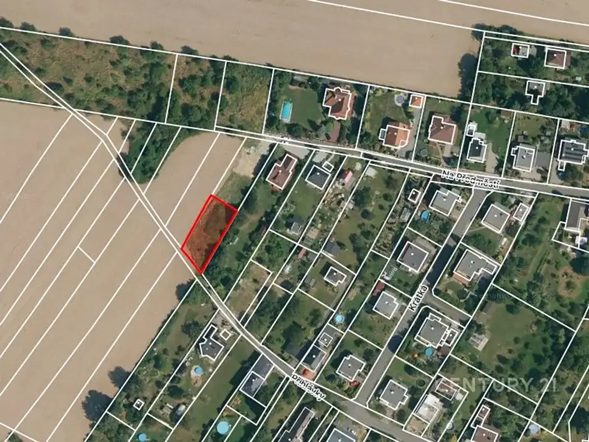 Prodej pozemku 643 m², Československých tankistů · Dolní Lhota u Ostravy · Dolní Lhota
