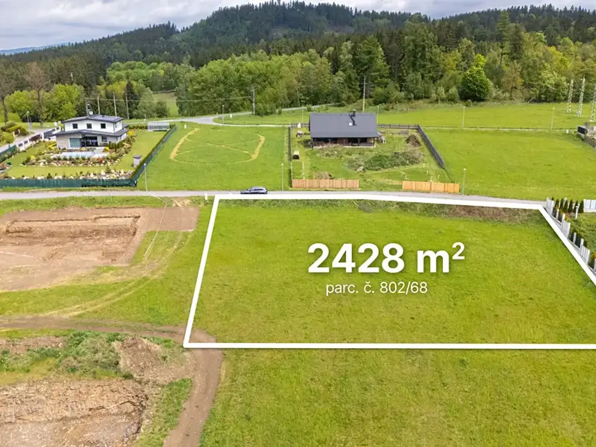 Prodej pozemku 2428 m², Jeřmanice