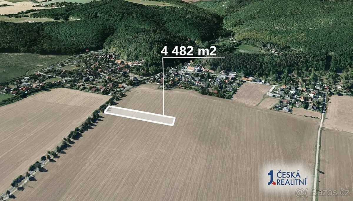 Prodej pozemku 4482 m², Dobřichovice