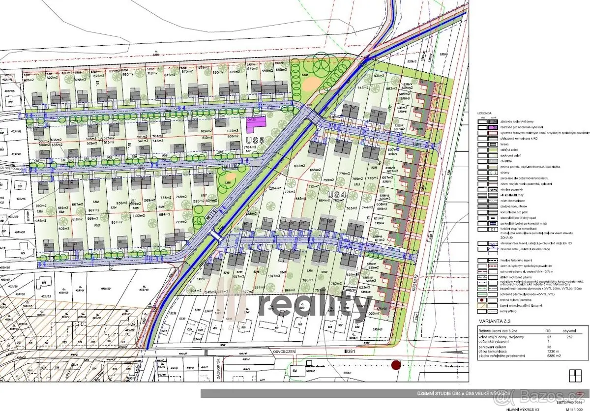 Prodej pozemku 1353 m², Břeclav · 691 63