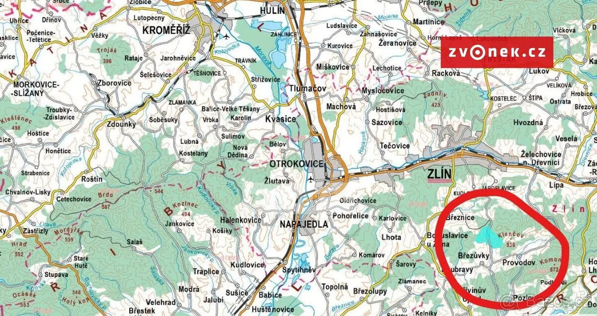 Prodej pozemku 9964 m², Zlín · 763 45