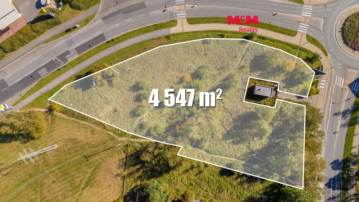 Prodej pozemku 4547 m², Rochlice · Liberec