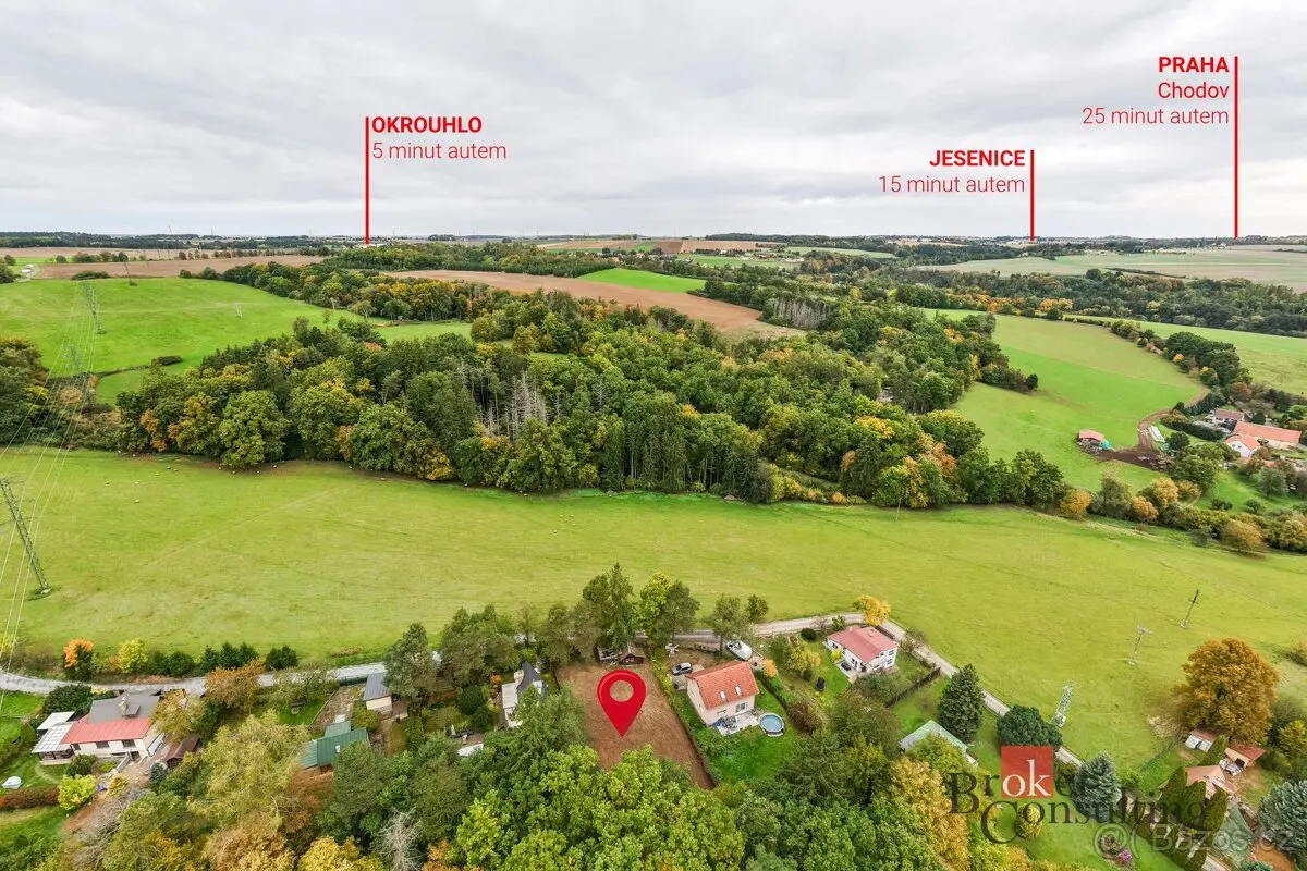 Prodej pozemku 783 m², Jílové u Prahy