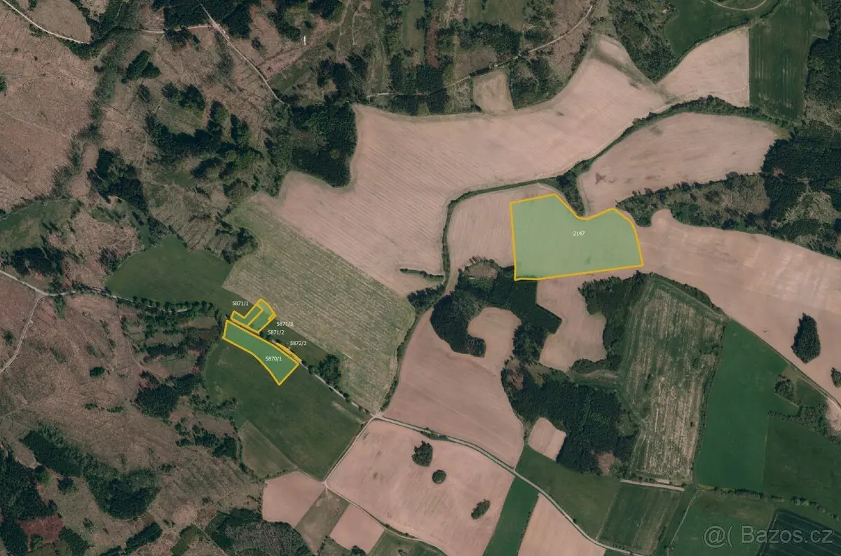 Prodej pozemku 14690 m², Jihlava · 588 23