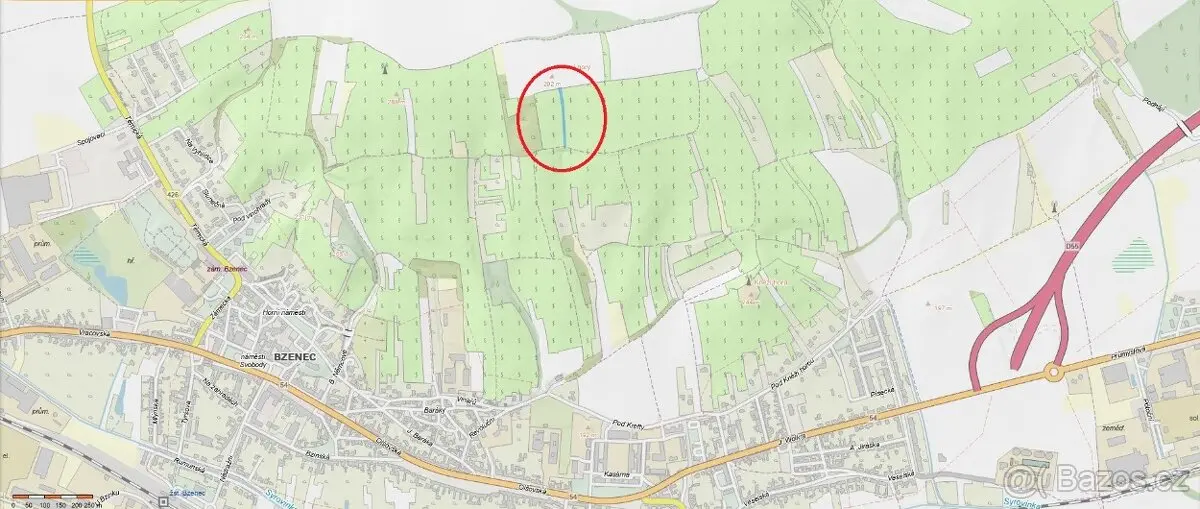 Prodej pozemku 1256 m², Hodonín · 696 81