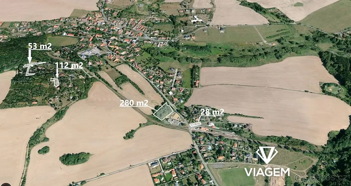 Prodej pozemku 4309 m², Čisovice