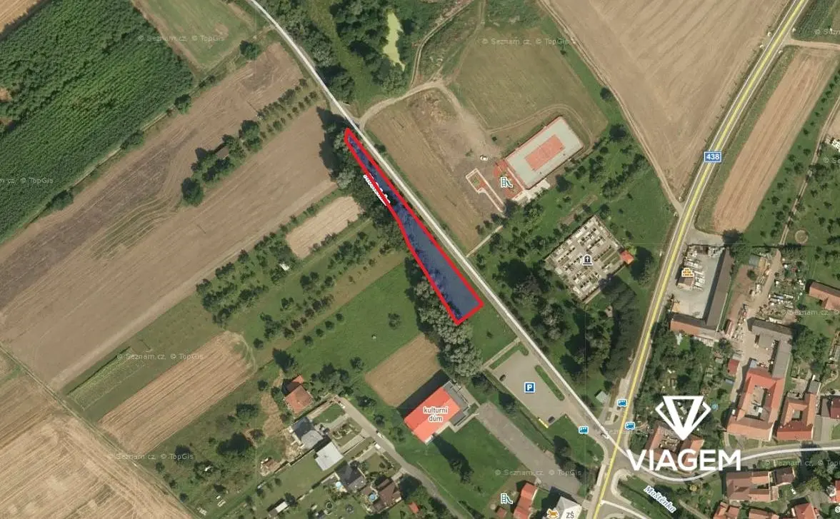 Prodej pozemku 1200 m², Kroměříž · 768 61