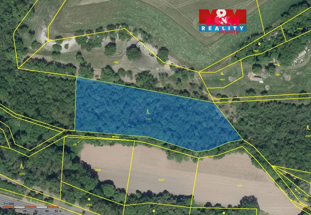Prodej pozemku 6203 m², Louny · 440 01