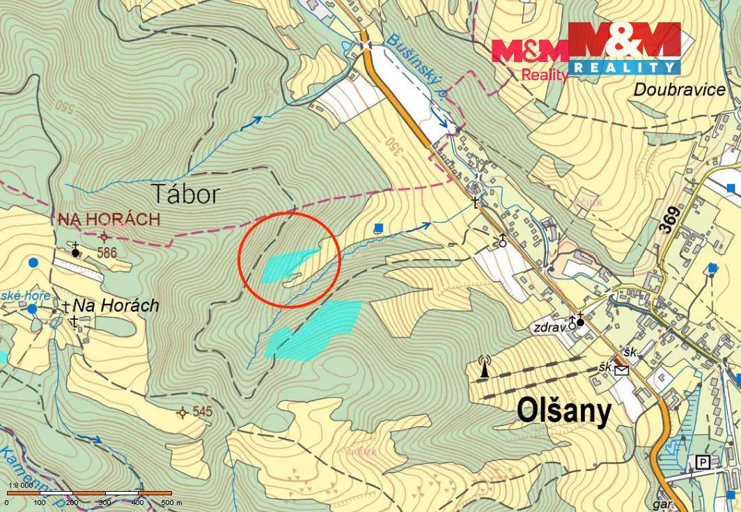 Prodej pozemku 8828 m², Šumperk · 789 62
