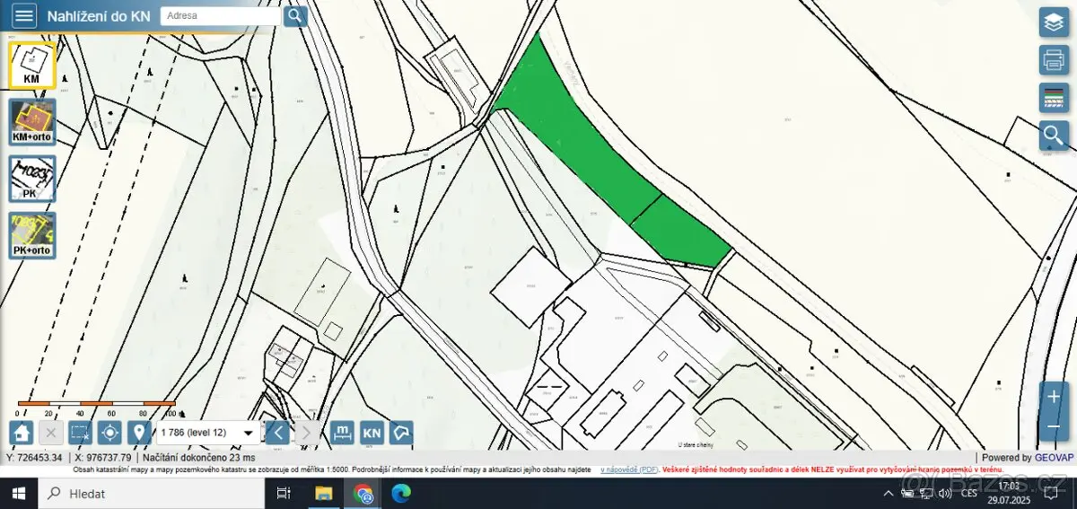 Prodej pozemku 5589 m², Česká Lípa