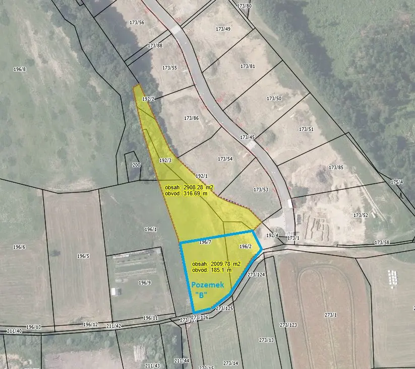 Prodej pozemku 2000 m², Olomouc · 783 25