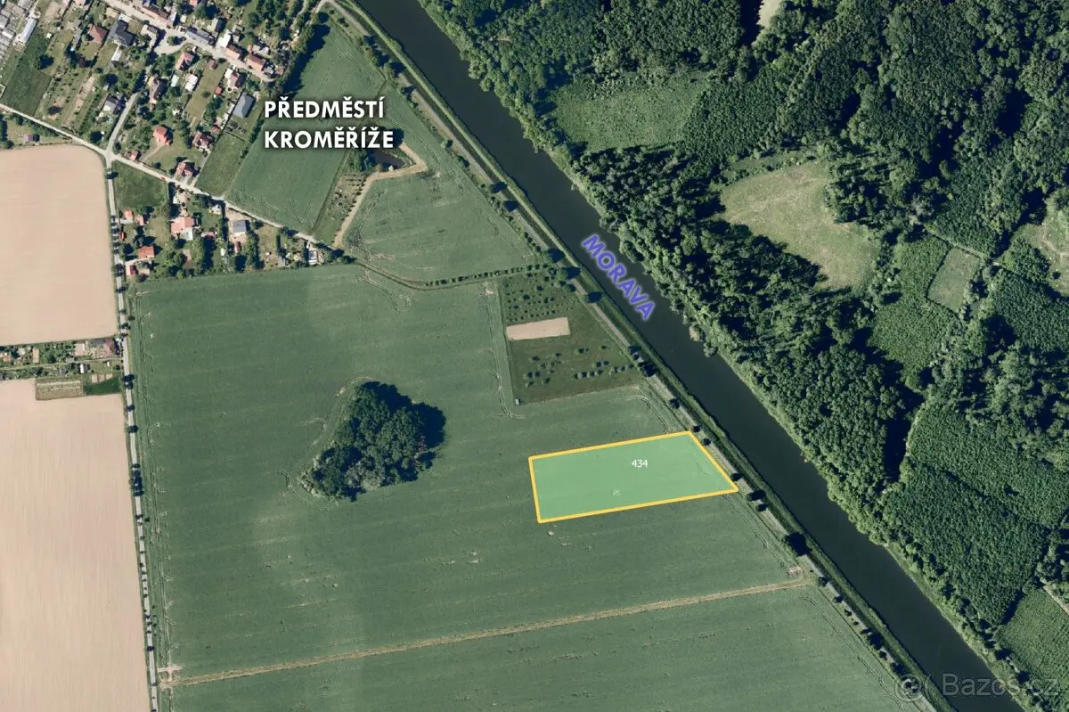 Prodej pozemku 12562 m², Kroměříž