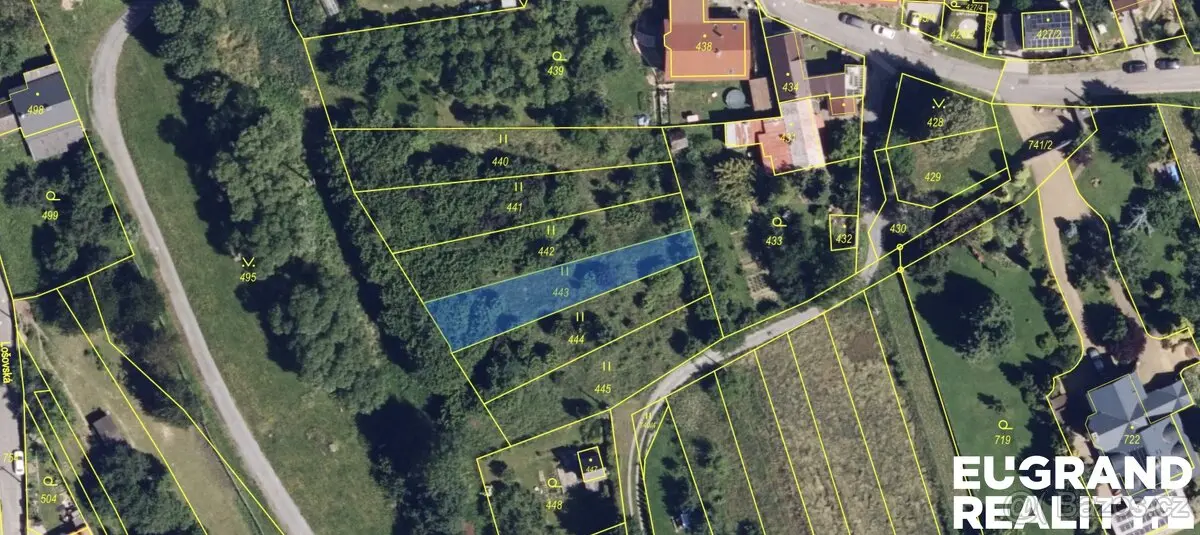 Prodej pozemku 411 m², Staré Hodolany a Bělidla · Olomouc