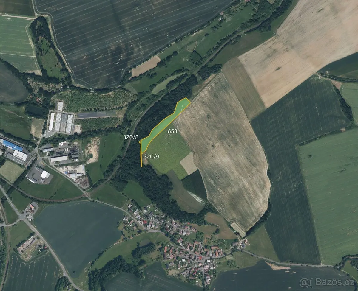Prodej pozemku 6552 m², Domažlice